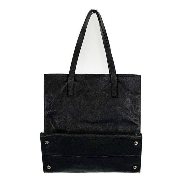 Prada Tote Black Leather Bag Saffiano Saffiano Nero Soft - Picture 1 of 8